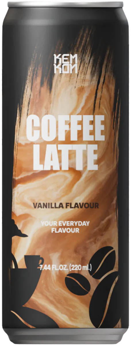 Kemkon Coffee Latte can
